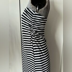 Caslon Strapless Black and White Striped Dress or Skirt